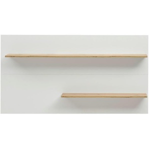 Wandboard - weiß - Materialmix - 155 cm - 20 cm | Möbel Kraft