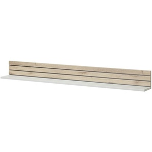 Primo Wandboard  Amelia - weiß - Materialmix - 180 cm - 25 cm - 20 cm | Möbel Kraft