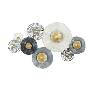 Wanddekoration - grau - Metall - 88 cm - 51 cm - cm 6,5 | Möbel Kraft