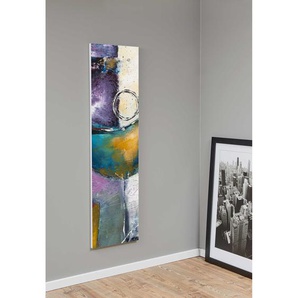 Wandgarderobe Branislavka 145 Motiv 53 Abstrakt Kunst 5 Haken, Garderobenpaneel, 145X40cm