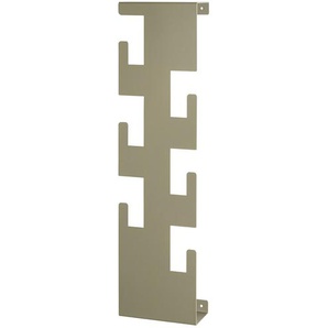Wandgarderobe  Linus ¦ grün ¦ Metall ¦ Maße (cm): B: 15 H: 60 T: 8.0