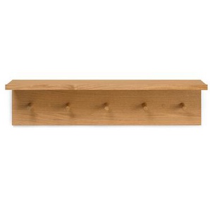 Wandgarderobe Place Rack Eiche geölt braun, Designer ferm LIVING, 17.3x75x17 cm