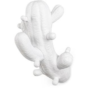 Wandhaken Cactus plastikmaterial weiß / H 20 cm - Kunstharz - Seletti - Weiß