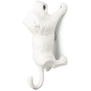 Wandhaken Löwe Lino, aus Metall, in weiß, von KidsDepot