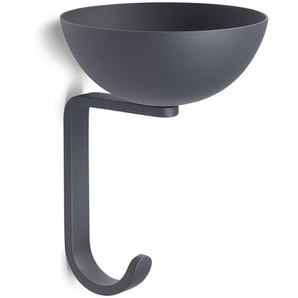 Wandhaken Nest Northern dunkelgrau, Designer Stine Aas, 20 cm