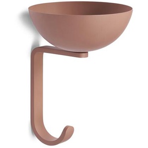 Wandhaken Nest Northern dunkelbeige gelb, Designer Stine Aas, 20 cm