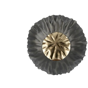 Wandkerzenhalter - gold - Eisen - cm 10,5 - 19.0 | Möbel Kraft