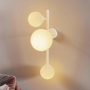 Wandlampe Dione ALDEX, dimmbar, weiß / opal, für Wohn- / Esszimmer, Glas, Modern, Wandleuchte, Wandlampe Innen 1092Y