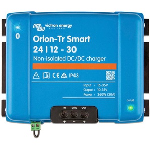 Wandler »DC/DC Charger Victron Orion-Tr Smart 24/12-30 non-iso« blau Elektroinstallation