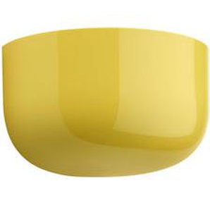 Wandleuchte Bellhop Wall Up plastikmaterial gelb / LED - Polycarbonat / L 19,1 cm - Flos - Gelb