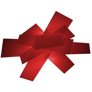 Wandleuchte Big Bang plastikmaterial rot Deckenleuchte - Foscarini - Rot