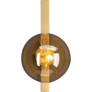 Wandleuchte ECO-LIGHT Pluto Lampen Gr. Höhe: 16,5 cm, goldfarben (gold, amber) Wandleuchten