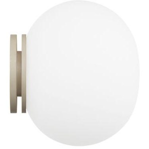 Wandleuchte Glo-Ball glas weiß Ø 19 cm - Flos - Weiß