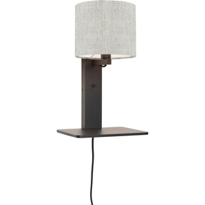 Wandleuchte GOOD&MOJO Andes Lampen Gr. Ø 15 cm Höhe: 36 cm, beige (hellbeige) Wandleuchten