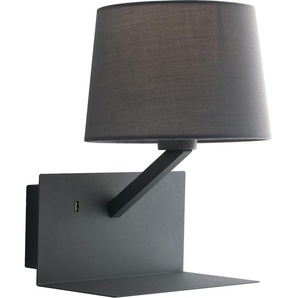 Wandleuchte LUCE DESIGN CIAK Lampen Gr. Höhe: 31 cm, grau Wandleuchten