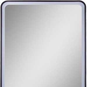 Wandleuchte PACO HOME MAGGIE Leuchten Gr. Höhe: 4 cm, schwarz LED Wandleuchten Beleuchteter Spiegel Backlight Touch- Schwarz Rechteckig