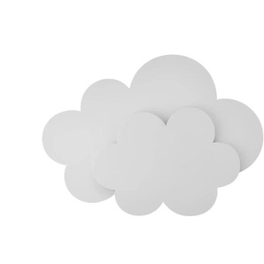 Wandleuchte Wolke - weiß - Materialmix - 42 cm - 31 cm - cm 10,0 | Möbel Kraft