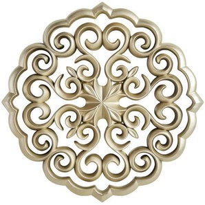Wandornament - gold - Polypropylen - 25.0 | Möbel Kraft