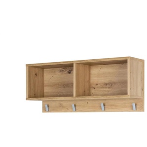 Wandregal Alessio - holzfarben - Materialmix - 78 cm - 30 cm | Möbel Kraft