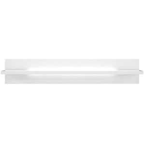 Wandregal  L_Light | weiß | 140 cm | 26 cm | 24 cm |