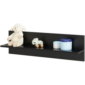 Wandregal  Swart ¦ schwarz ¦ Maße (cm): B: 76 H: 22 T: 16.0