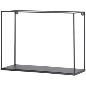 Wandregal  Toppo ¦ schwarz ¦ Maße (cm): B: 34 H: 25 T: 13.0
