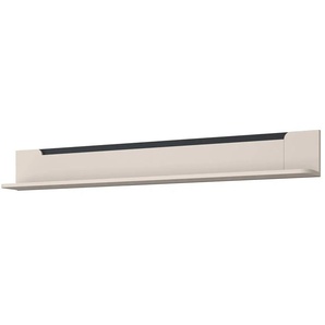 Wandregal Vodol | beige | 200 cm | 25,6 cm | cm 21,9 |