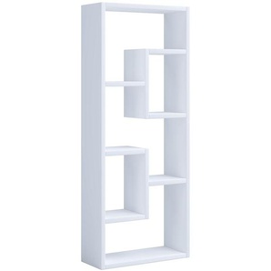 Wandregal  Vilota ¦ weiß ¦ Maße (cm): B: 36 H: 92,4 T: 14.5