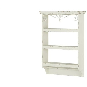 Wandregal - weiß - Materialmix - 65 cm - 90 cm - cm 18,0 | Möbel Kraft