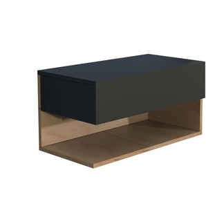 Wandschublade  Usal ¦ schwarz ¦ Maße (cm): B: 60 H: 30