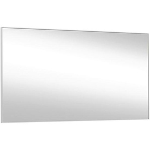 Wandspiegel, Alu, Glas, rechteckig, 120x60x3 cm, Made in Germany, Dgm, DGM-Klimapakt, waagrecht montierbar, Garderobe, Garderobenspiegel, Garderobenspiegel