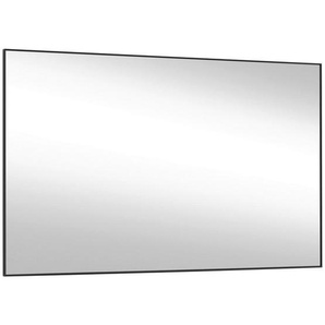 Wandspiegel, Anthrazit, Glas, rechteckig, 120x77x3 cm, Goldenes M, Made in Germany, DGM-Klimapakt, in verschiedenen Größen erhältlich, Spiegel, Wandspiegel
