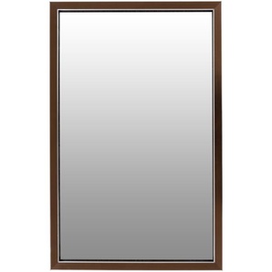 Wandspiegel Bronze Schwarz 56cm (L) x 36cm (B) x 1,6cm (H)
