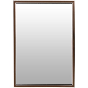Wandspiegel Bronze Schwarz 68cm (L) x 48cm (B) x 1,6cm (H)
