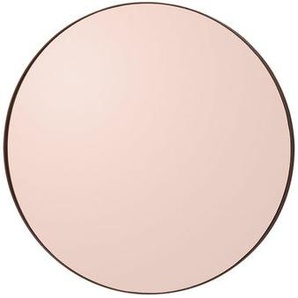 Wandspiegel Circum Small metall rosa / Ø 70 cm - AYTM - Rosa