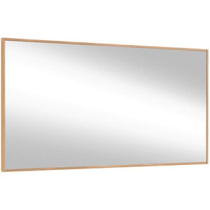 Xxxl Wandspiegel, Eiche, Holz, Glas, Eiche, furniert, rechteckig, 119x62x3 cm, Goldenes M, Made in Germany, DGM-Klimapakt, in verschiedenen Größen