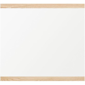 Wandspiegel , Eiche , Holz, Glas , Altholz, Eiche,Eiche , furniert , rechteckig , 96x88x3.5 cm , Made in Germany , senkrecht montierbar , Garderobe, Garderobenspiegel, Garderobenspiegel