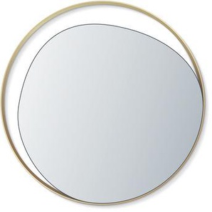 Wandspiegel Ellipse gold metall / Ø 80 cm - RED Edition - Metall