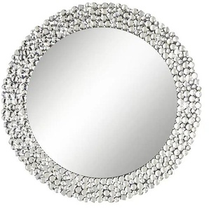 Wandspiegel Flores | silber | Holzwerkstoff,Kunststoff,Glas | cm 1,9 | 80.0 |