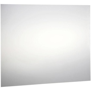 Wandspiegel, Glas, rechteckig, 90x70x5 cm, Made in Germany, feuchtraumgeeignet, senkrecht und waagrecht montierbar, gastro- objekttauglich, Badezimmer, Badezimmerspiegel, Badspiegel
