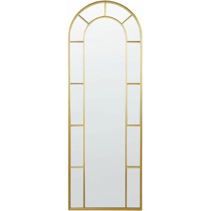 Wandspiegel Gold Metall 60 x 170 cm Wand-Dekorspiegel Vantage-Stil Hängende Dekoration