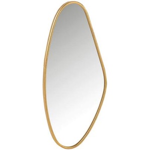 Wandspiegel, Gold, Metall, Glas, Holzwerkstoff, 2.50x73x33 cm, in verschiedenen Größen erhältlich, Spiegel, Wandspiegel