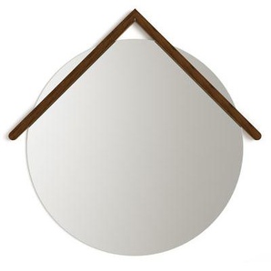 Wandspiegel Grand Lubin holz natur / Ø 55 cm - Hartô - Holz natur