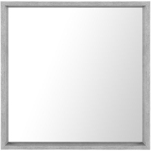 Wandspiegel Grau 50 x 50 cm Quadratisch Traditionell Modern