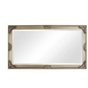 Wandspiegel Ilapo | silber | Massivholz,Holzwerkstoff,Polyresin (Kunstharz) | 100 cm | 180 cm | cm 6,0 |