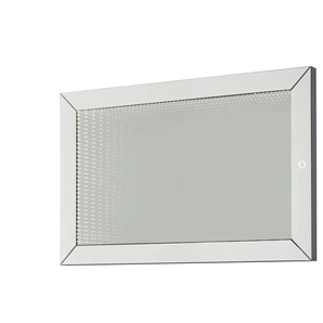 Wandspiegel mit Infinity Effekt | silber | Holzwerkstoff,Glas | 70 cm | 110 cm | cm 5,0 |