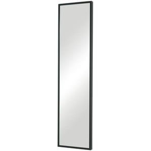 Wandspiegel  Muyuna | schwarz | Holzwerkstoff, Glas | 40 cm | 160 cm |