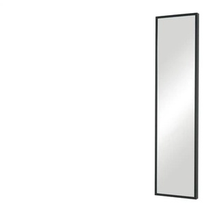 Wandspiegel Muyuna | schwarz | Holzwerkstoff,Glas | 40 cm | 160 cm |