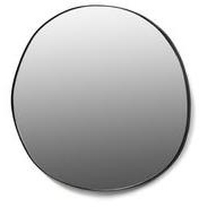 Wandspiegel S metall schwarz / 45 x 47 cm - Stahl - Serax - Schwarz