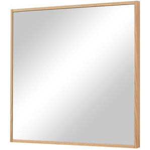 Spiegel 60 x 62 cm Tiba ¦ holzfarben ¦ Glas,Aluminium ¦ Maße (cm): B: 60 H: 62 T: 4.0